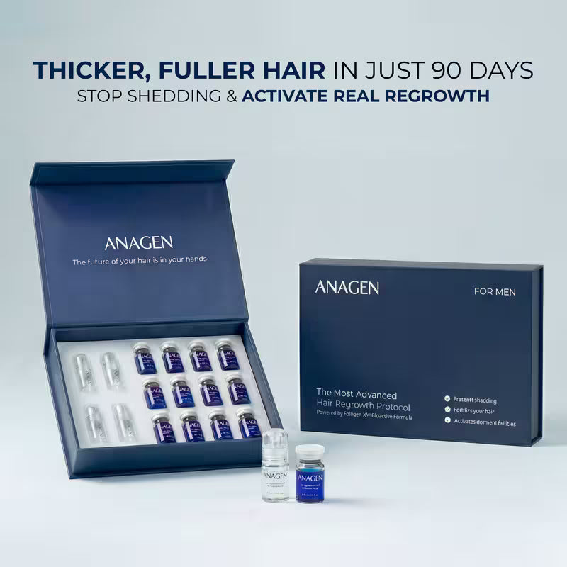 The Most Advanced Hair Regrowth Protocol - FolliGen-X® Formula Micro Infusion System